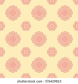 Tints of Banana Mania pattern, The geometric pattern with lines, Abstract Seamless pattern, Vector Seamless pattern