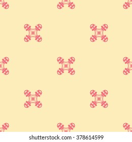 Tints of Banana Mania pattern, The geometric pattern with lines, Abstract Seamless pattern, Vector Seamless pattern