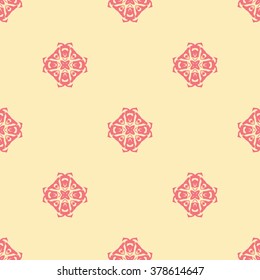 Tints of Banana Mania pattern, The geometric pattern with lines, Abstract Seamless pattern, Vector Seamless pattern