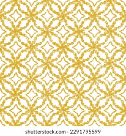 Tints of Festival Seamless pattern, Abstract Seamless pattern, Vector Seamless pattern. Repeating geometric,damask floral, Seamless floral pattern.creative yellow diamond in white background texture.