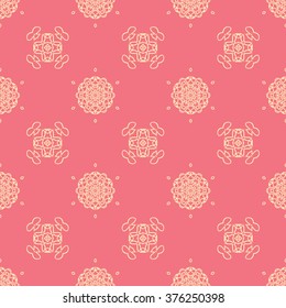 Tints of Froly pattern, The geometric pattern with lines, Abstract Seamless pattern, Vector Seamless pattern