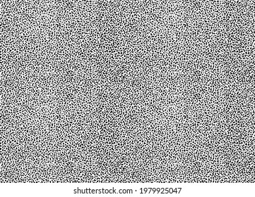 tints of gray from white to black. Abstract ornate grainy texture. Seamless pattern. Matte surface texture. Background for grunge