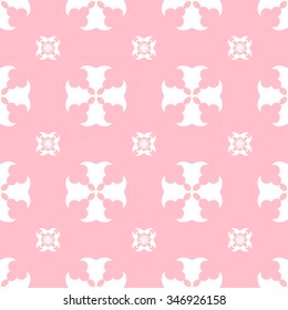 Tints of Pink Seamless pattern, Abstract Seamless pattern, Vector Seamless pattern. Repeating geometric, Seamless floral pattern