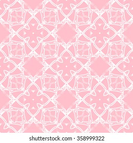 Tints of Pink Seamless pattern, Abstract Seamless pattern, Vector Seamless pattern. Repeating geometric, Seamless floral pattern.