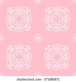 Tints of Pink Seamless pattern, Abstract Seamless pattern, Vector Seamless pattern. Repeating geometric, Seamless floral pattern.