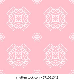 Tints of Pink Seamless pattern, Abstract Seamless pattern, Vector Seamless pattern. Repeating geometric, Seamless floral pattern.