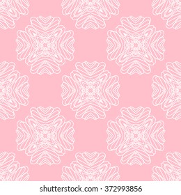 Tints of Pink Seamless pattern, Abstract Seamless pattern, Vector Seamless pattern. Repeating geometric, Seamless floral pattern.