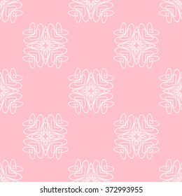 Tints of Pink Seamless pattern, Abstract Seamless pattern, Vector Seamless pattern. Repeating geometric, Seamless floral pattern.
