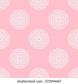 Tints of Pink Seamless pattern, Abstract Seamless pattern, Vector Seamless pattern. Repeating geometric, Seamless floral pattern.