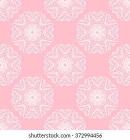 Tints of Pink Seamless pattern, Abstract Seamless pattern, Vector Seamless pattern. Repeating geometric, Seamless floral pattern.