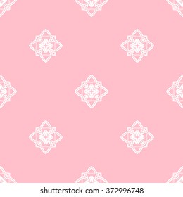 Tints of Pink Seamless pattern, Abstract Seamless pattern, Vector Seamless pattern. Repeating geometric, Seamless floral pattern.