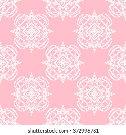 Tints of Pink Seamless pattern, Abstract Seamless pattern, Vector Seamless pattern. Repeating geometric, Seamless floral pattern.