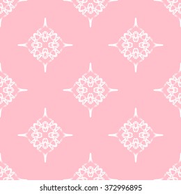 Tints of Pink Seamless pattern, Abstract Seamless pattern, Vector Seamless pattern. Repeating geometric, Seamless floral pattern.