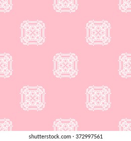 Tints of Pink Seamless pattern, Abstract Seamless pattern, Vector Seamless pattern. Repeating geometric, Seamless floral pattern.