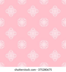 Tints of Pink Seamless pattern, Abstract Seamless pattern, Vector Seamless pattern. Repeating geometric, Seamless floral pattern.