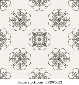 Tints of Romance Seamless pattern, Abstract Seamless pattern, Vector Seamless pattern. Repeating geometric, Seamless floral pattern.