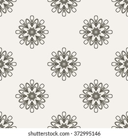 Tints of Romance Seamless pattern, Abstract Seamless pattern, Vector Seamless pattern. Repeating geometric, Seamless floral pattern.