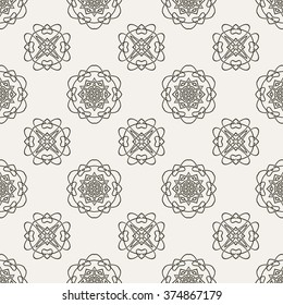 Tints of Romance Seamless pattern, Abstract Seamless pattern, Vector Seamless pattern. Repeating geometric, Seamless floral pattern.