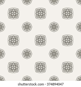 Tints of Romance Seamless pattern, Abstract Seamless pattern, Vector Seamless pattern. Repeating geometric, Seamless floral pattern.