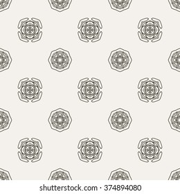 Tints of Romance Seamless pattern, Abstract Seamless pattern, Vector Seamless pattern. Repeating geometric, Seamless floral pattern.