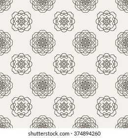 Tints of Romance Seamless pattern, Abstract Seamless pattern, Vector Seamless pattern. Repeating geometric, Seamless floral pattern.