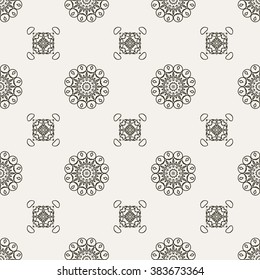 Tints of Romance Seamless pattern, Abstract Seamless pattern, Vector Seamless pattern. Repeating geometric, Seamless floral pattern.