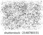 Tiny amorphous dots random distributed, comprising uneven, abstract texture