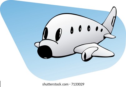 Tiny commercial plane