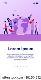 Tiny doctors studying viruses flat vector illustration. Physicians looking for vaccine from coronavirus. Epidemiology and pandemic outbreak research concept