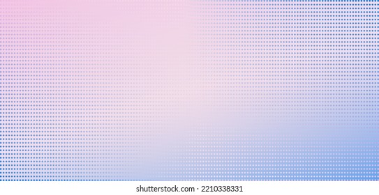 Tiny dots rows multicolor gradient background for web, presentation, banner. 