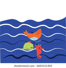 tiny funny friends sea crew