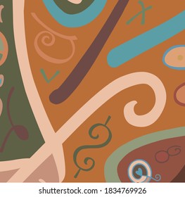 Tiny home gallery apstract typographic composition