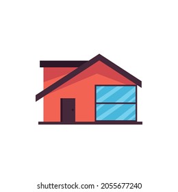 tiny home style vector illustration design eps.10