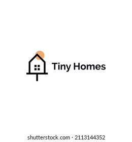 Tiny Homes Logo Design Inspiration Icon Home