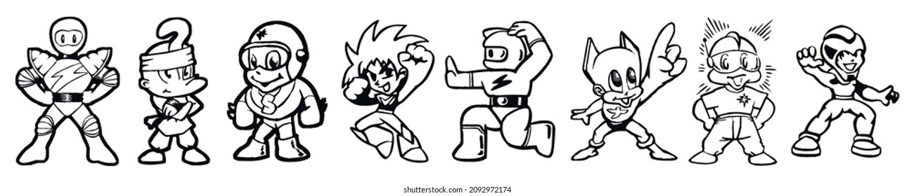 Pequeños héroes diseñan el paquete