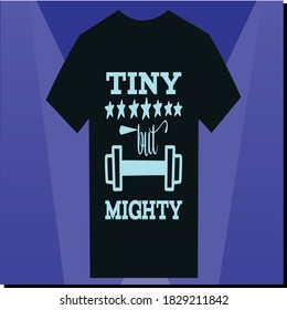 Pequeño pero poderoso diseño de camisetas 2021