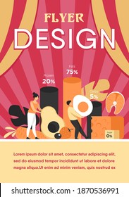 Tiny people choosing food for ketogenic diet isolated flat vector illustration. Cartoon character fasting with keto. Nutrition and healthy dietology concept