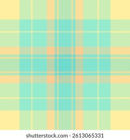 Tiny seamless texture check, japanese pattern plaid tartan. Repeatable patterns textile background vector fabric in mint and yellow colors palette.