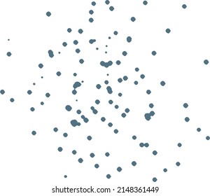 Tiny speckles, or dots, clustered as a background for your pattern design.  Vector illustration.