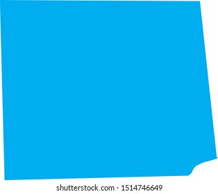 tioga County map in Pennsylvania state