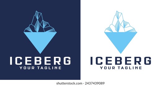 tip of the iceberg logo design inspiration