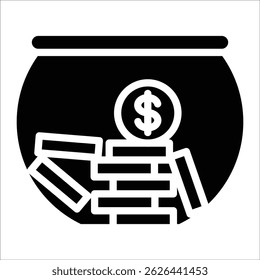 Elemento Jar Icon De Dica Para Design