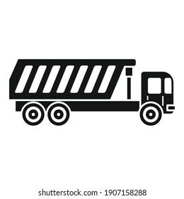 Icono de la construcción de puntillas. Ilustración simple del icono del vector de construcción de cuentagotas para el diseño web aislado en fondo blanco