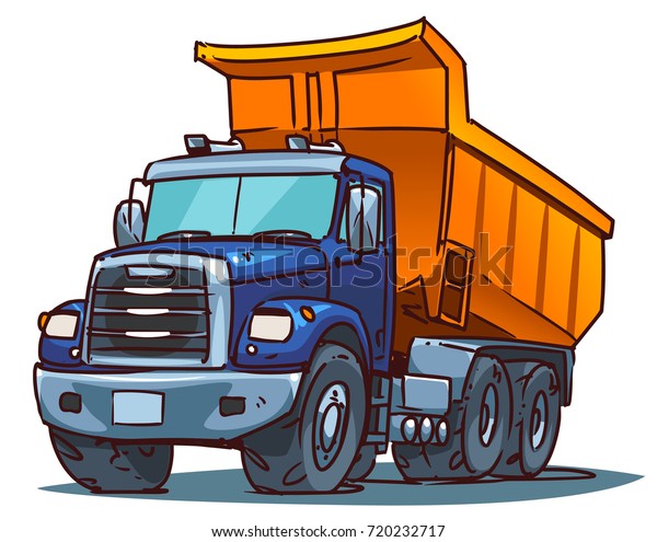 tipper jcb cartoon