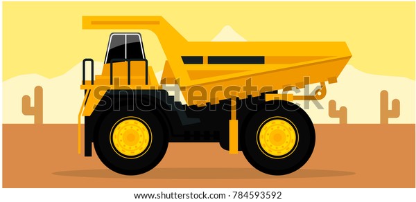 Tipper Dump Truck for Mining\
Site