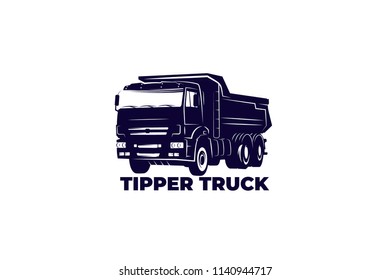 Tipper Truck Illustration