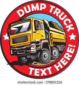 Tipper Truck Logo Design.