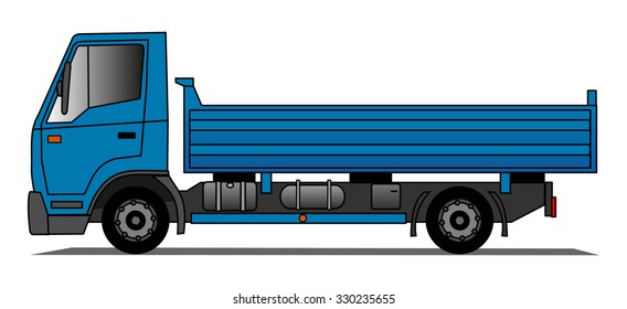 Tipping truck