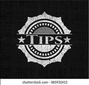Emblema de pizarra de consejos