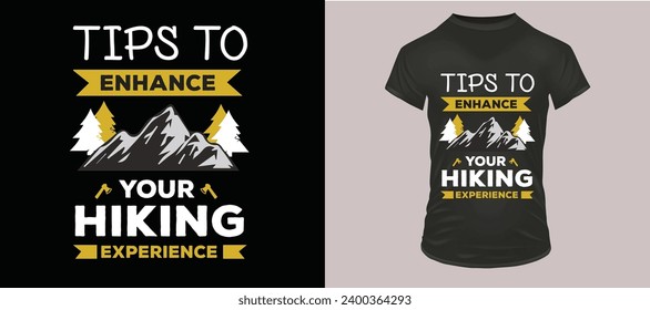Tips To Enhance Your Hiking T-shirt Decign